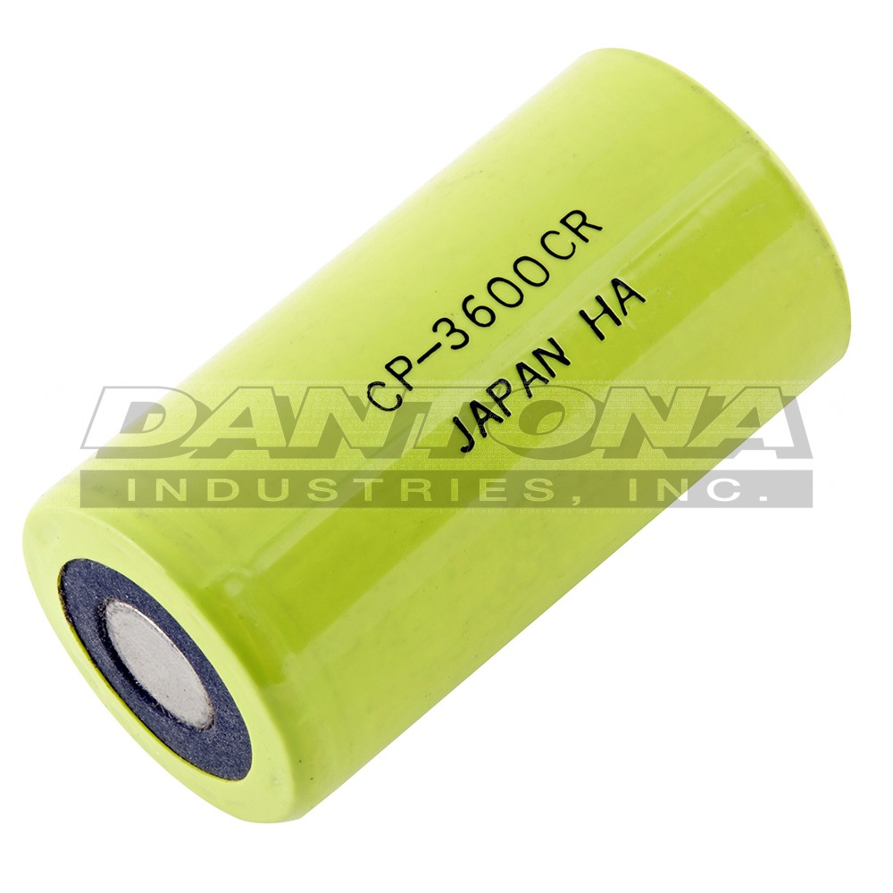 Sanyo CP-3600CR Battery Replacement Battery 1.2V 3600mAh