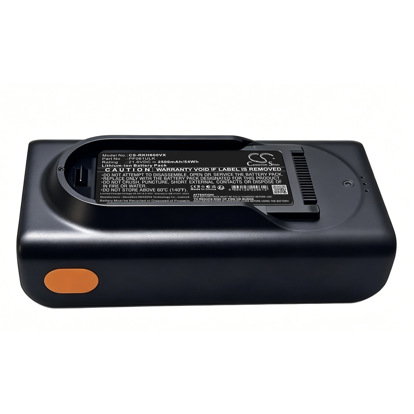 2800mAh Replacement Battery for Roborock H50 Ultra, PF081ULL