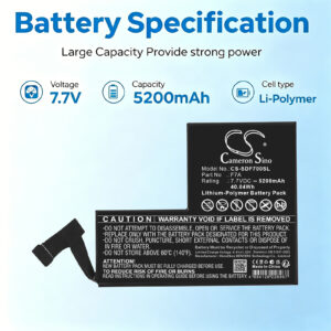 steam deck F7A Video Game Replacement Battery 5200mAh