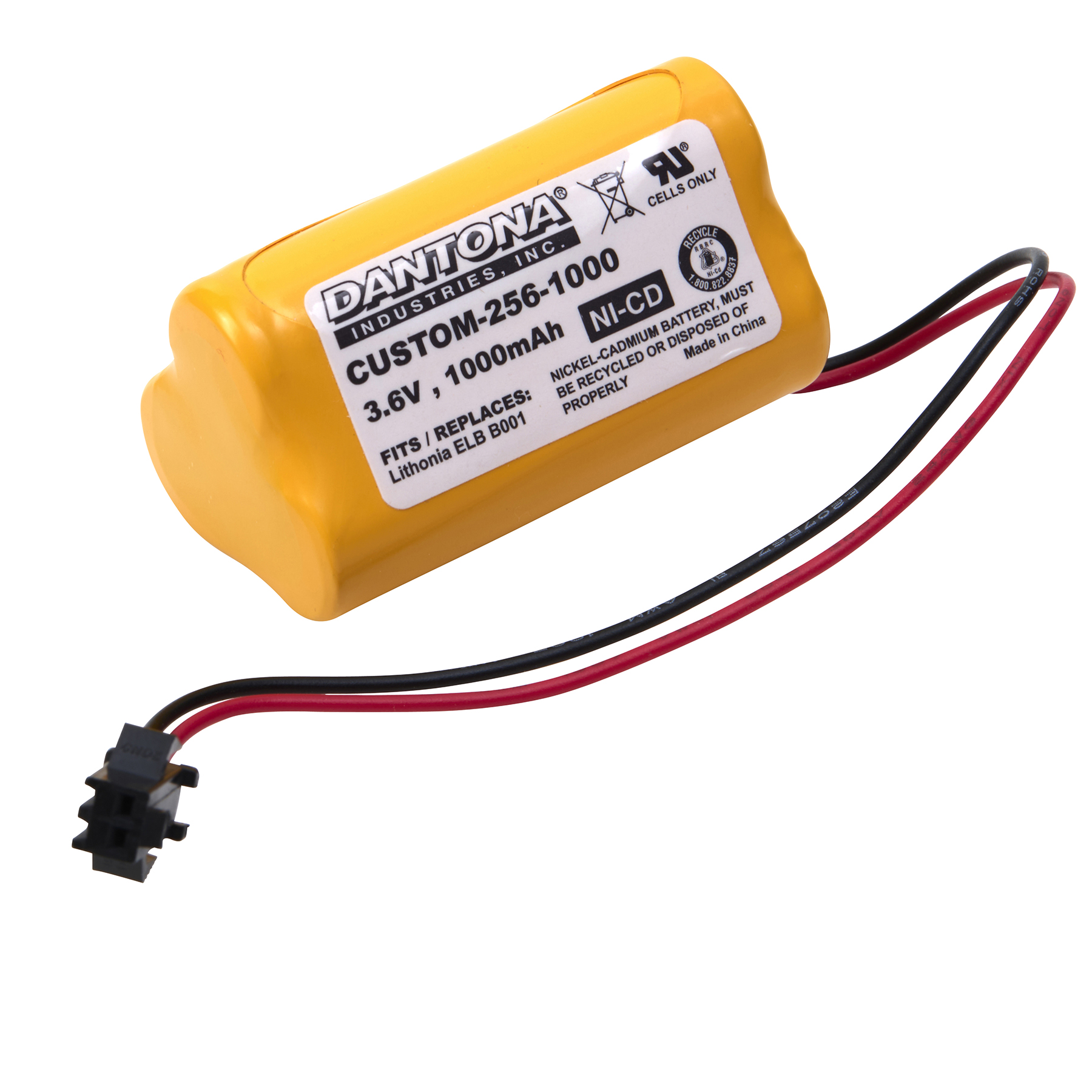EXCELL Exell - EBE256 Replacement Battery 3.6V 1000mAh
