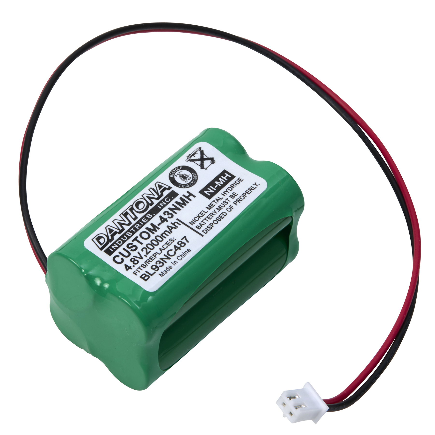CUSTOM-43NMH - Dantona Batteries