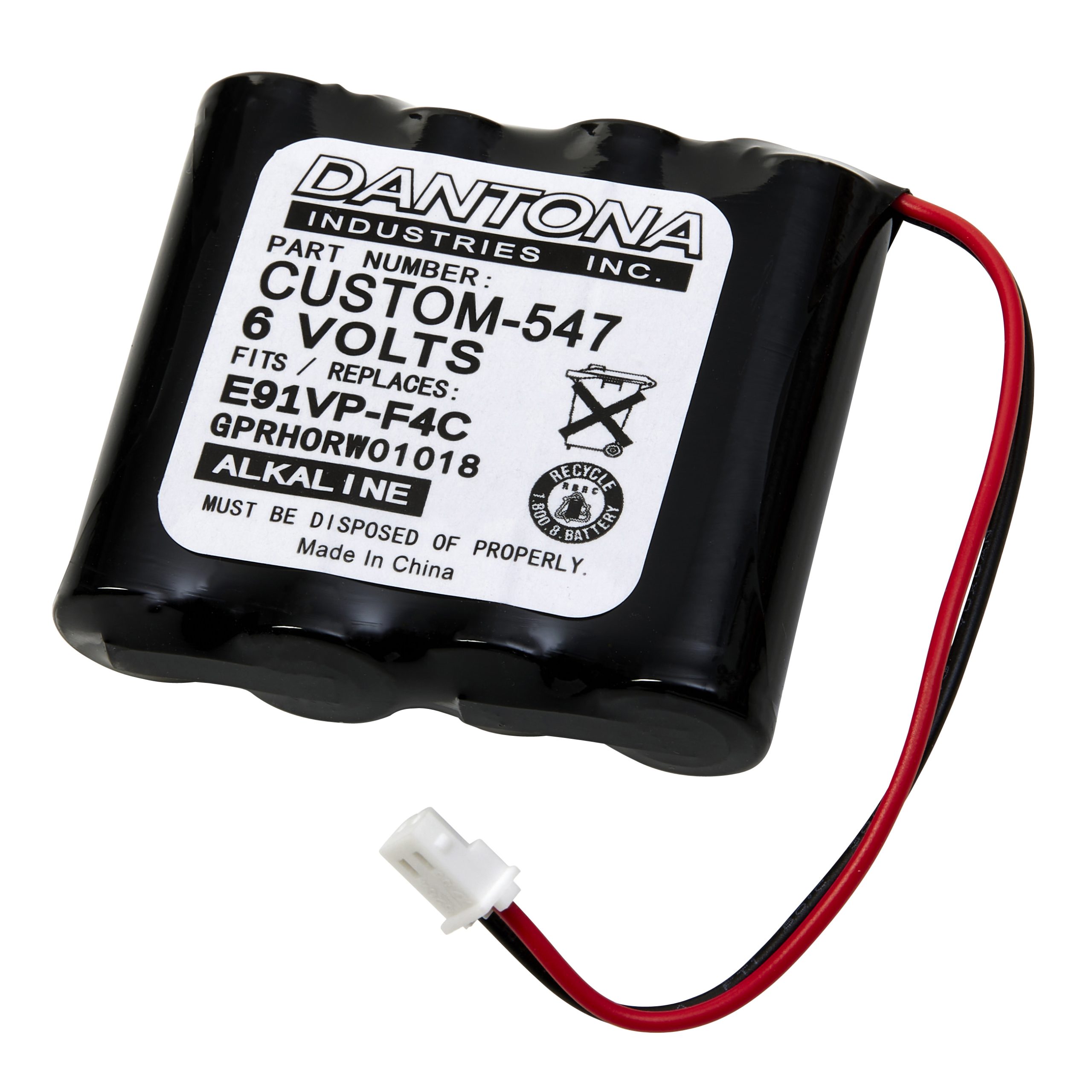 CUSTOM-547 - Dantona Batteries