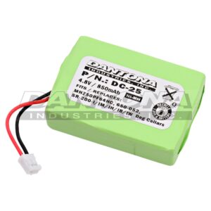 Interstate 650-052 Dog Collar Replacement Battery 4.8V 850mAh
