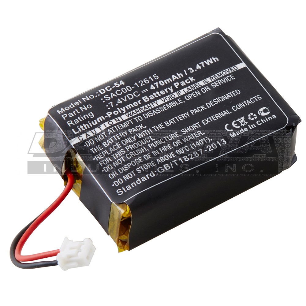 54 VOLT BATTERY SportDog SAC00-12615 Replacement Battery