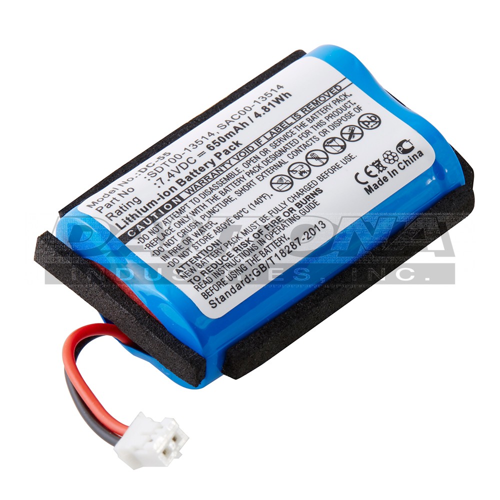 SportDog ProHunter SD-2525 Replacement Battery 7.4V 650mAh