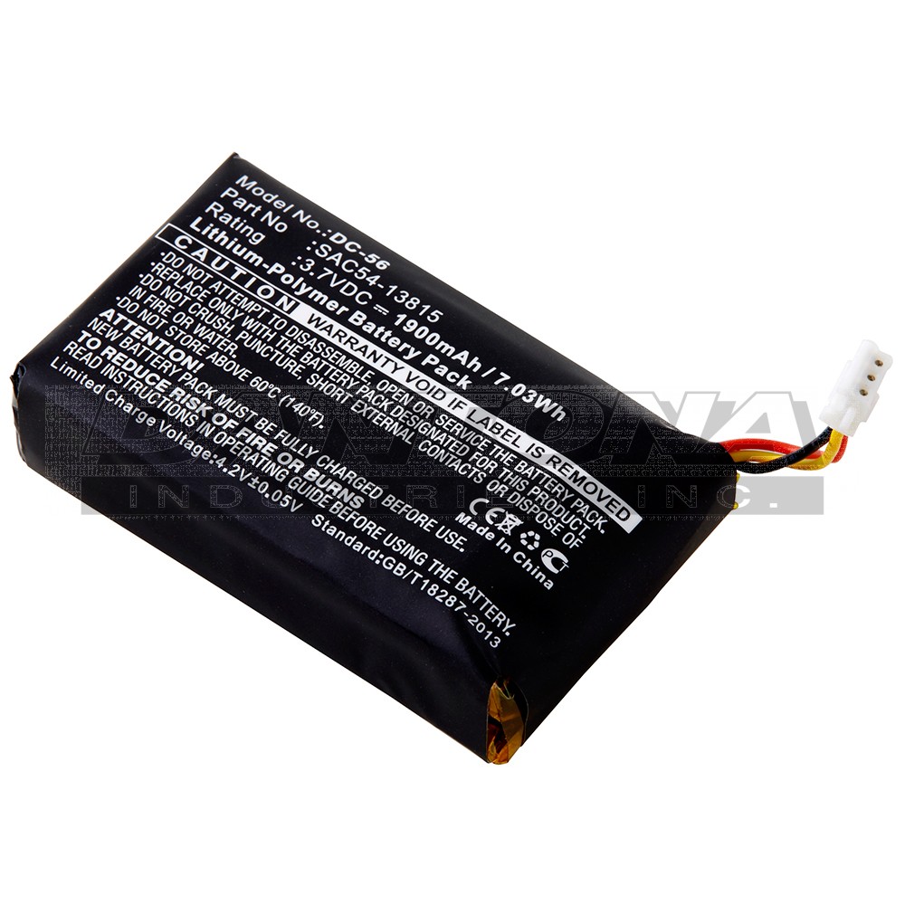 SportDog SAC54-13815 Dog Collar Replacement Battery 3.7V 1900mAh