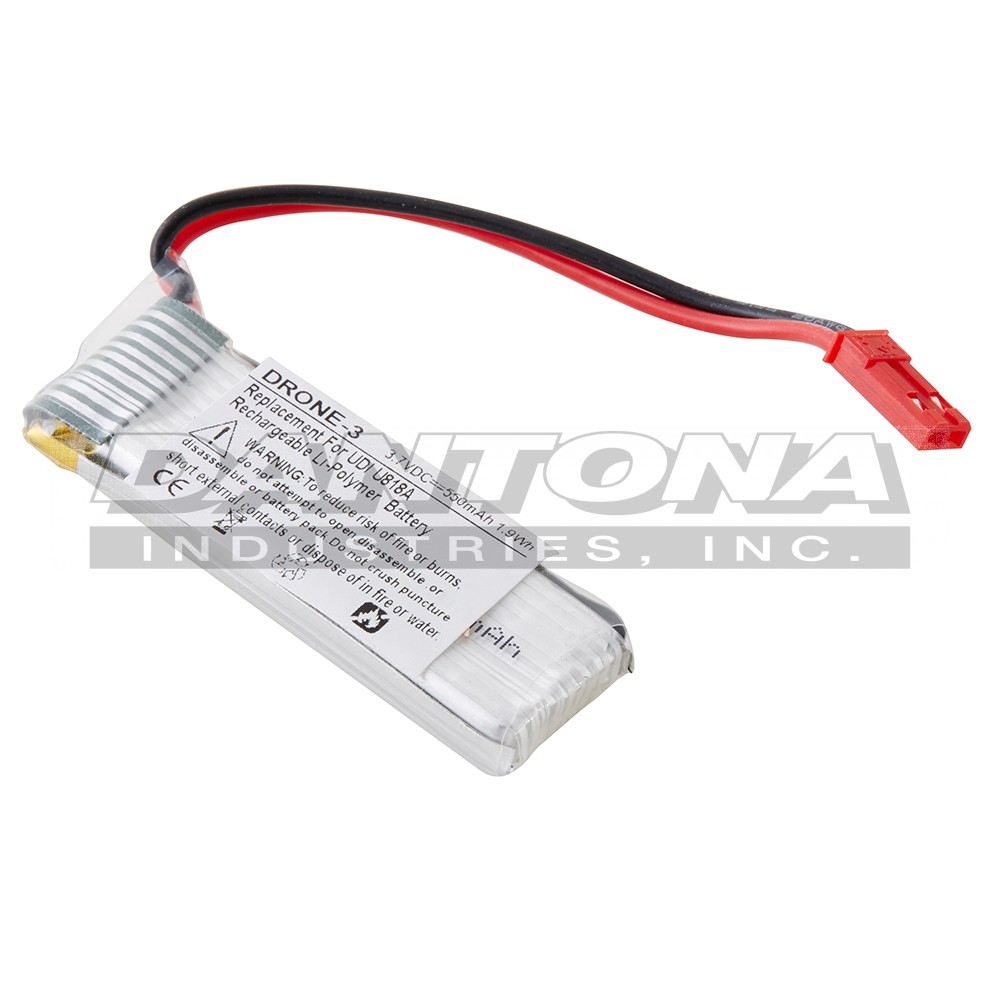 UDI U818A Radio Control Replacement Battery 3.7V 500mAh