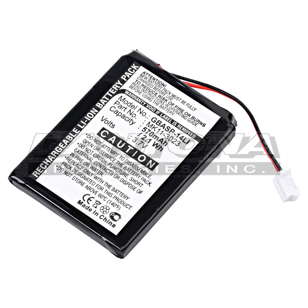 Sony CECHZK1UC MK11-3023 Replacement Battery 3.7V 570mAh