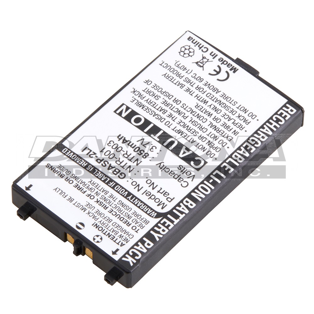 Nintendo Game Boy DS Replacement Battery 3.7V 850mAh