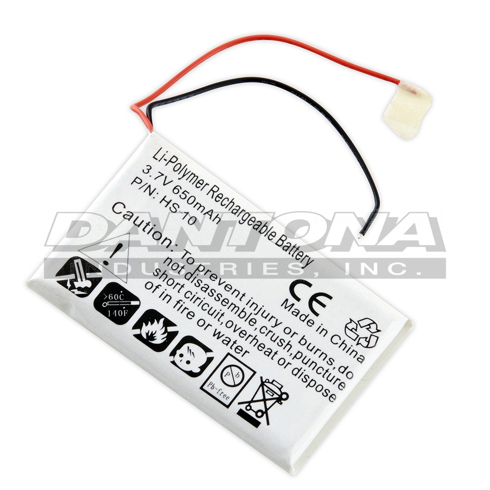 Ultralife 5169-UBP363450 Replacement Battery 3.7V 650mAh