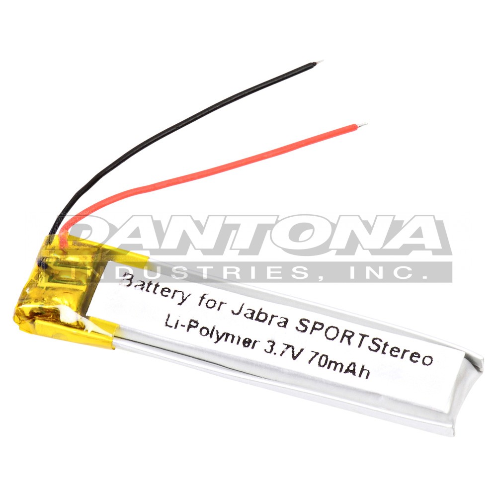 Jabra 100-55400000-02 Headset Replacement Battery 3.7V 70mAh