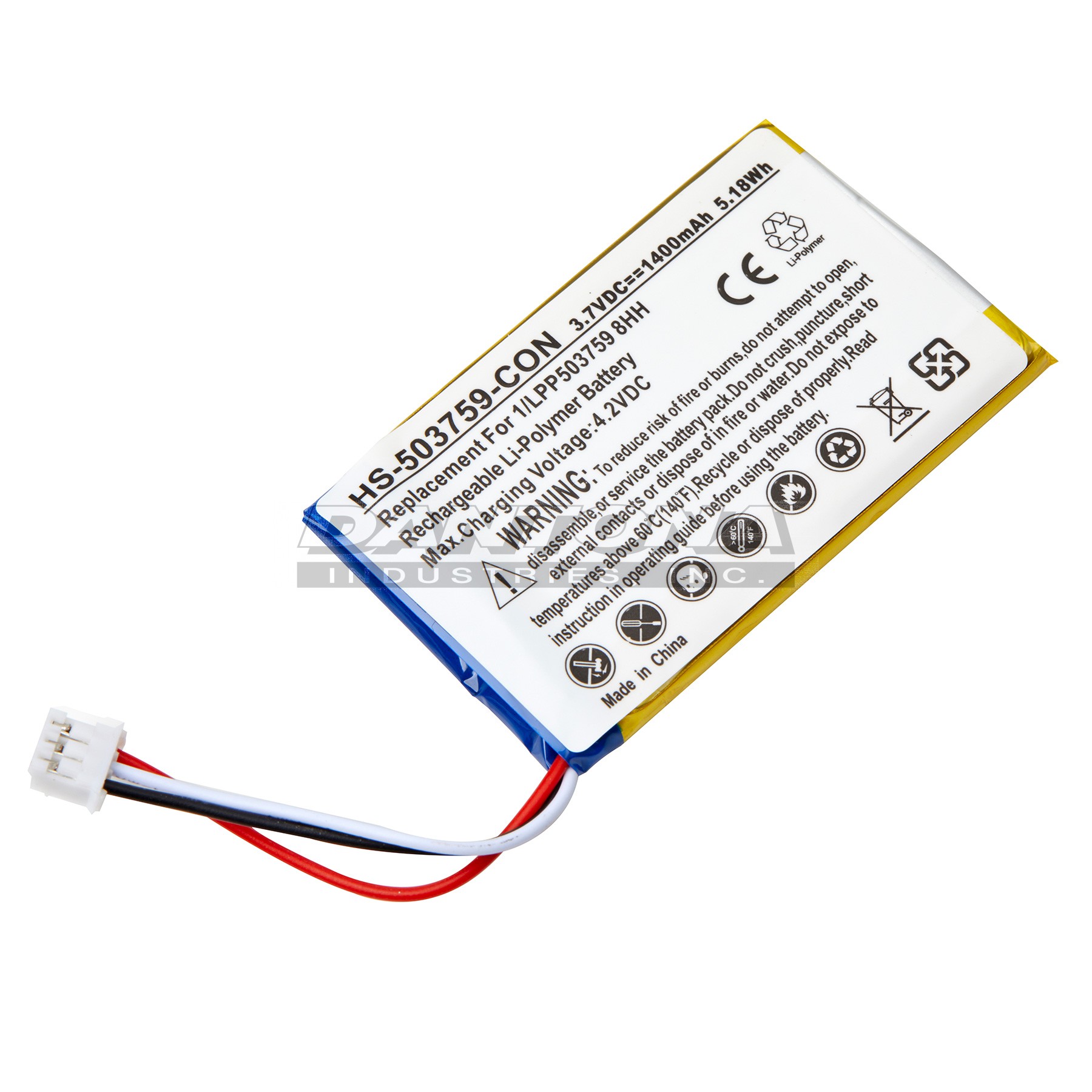 HS-503759-CON - Dantona Batteries