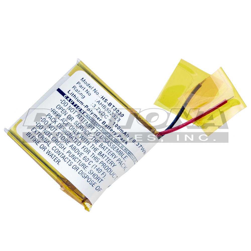 Logitech AHB302323 Headset Replacement Battery 3.7V 100mAh