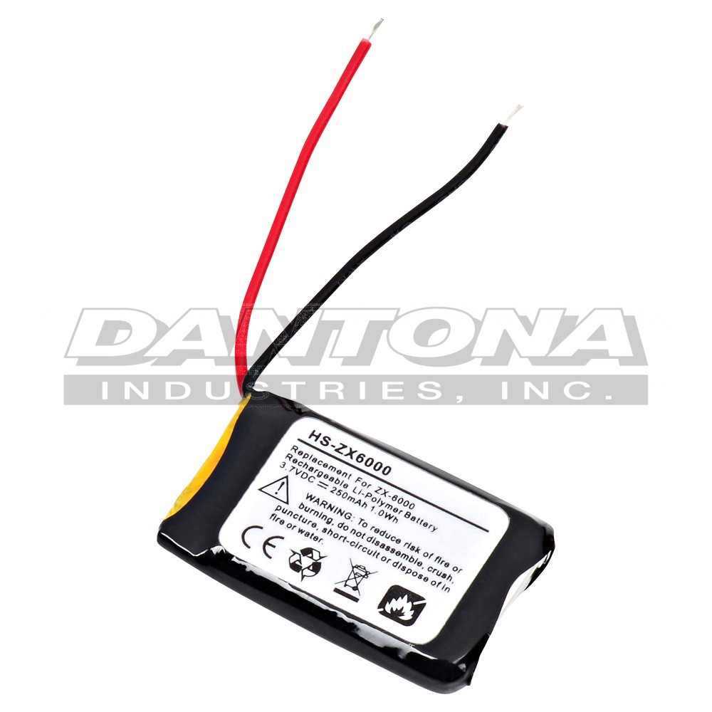 Microsoft LIFECHATZX6000 Replacement Battery 3.7V 280mAh