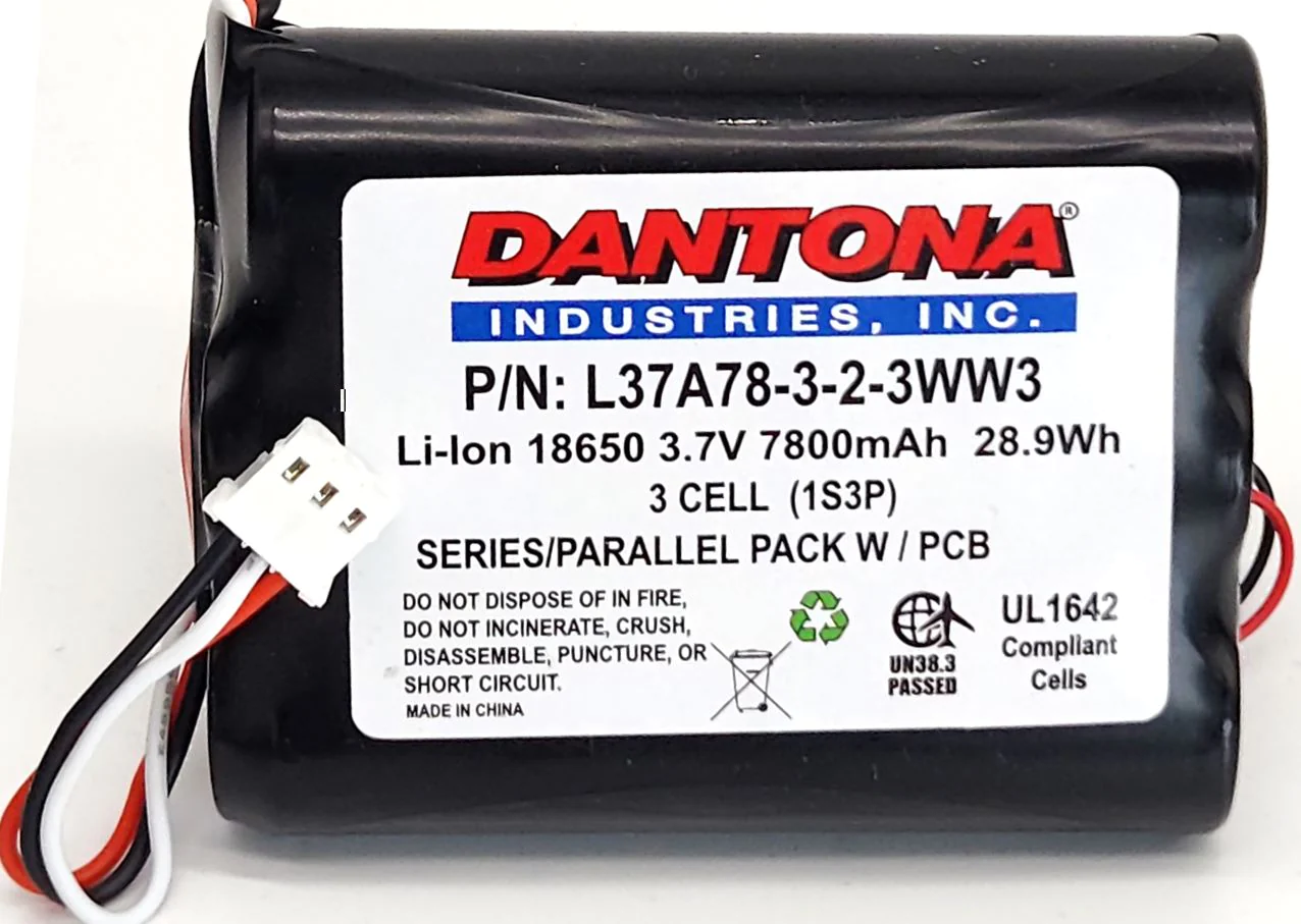 L37A78-3-2-3WW3 - Dantona Batteries