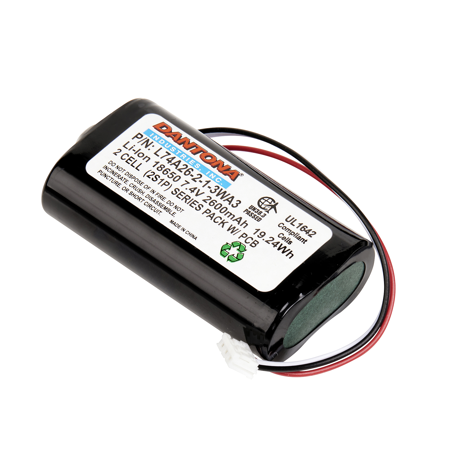 L74A26-2-1-3WA3 - Dantona Batteries