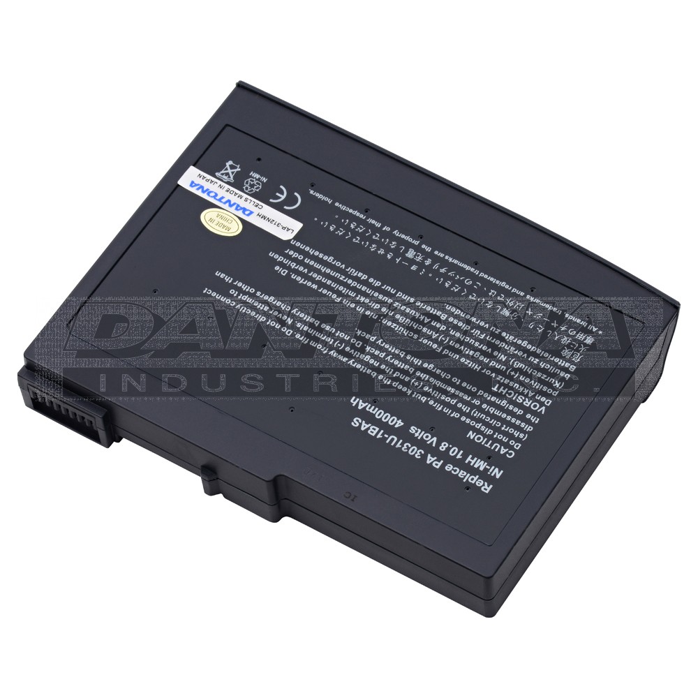 Toshiba 1605CDS 1625CDT Replacement Battery 10.8V 4000mAh