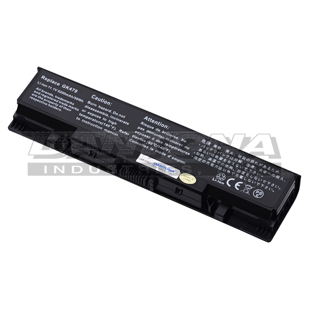 DELL 0DY375 0FP282 0GK479 Replacement Battery 11.1V 5100mAh