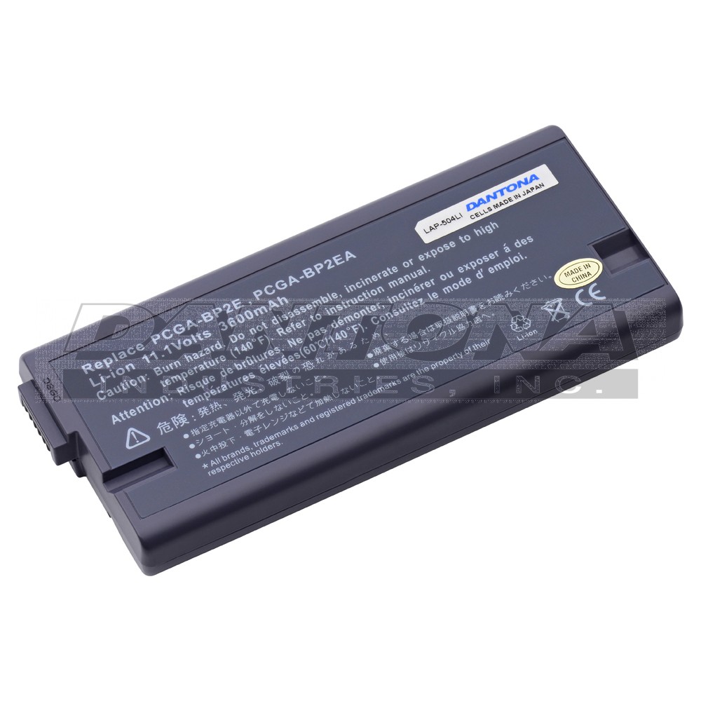 Sony PCGA-BP2EA Laptop Replacement Battery 11.1V 4000mAh