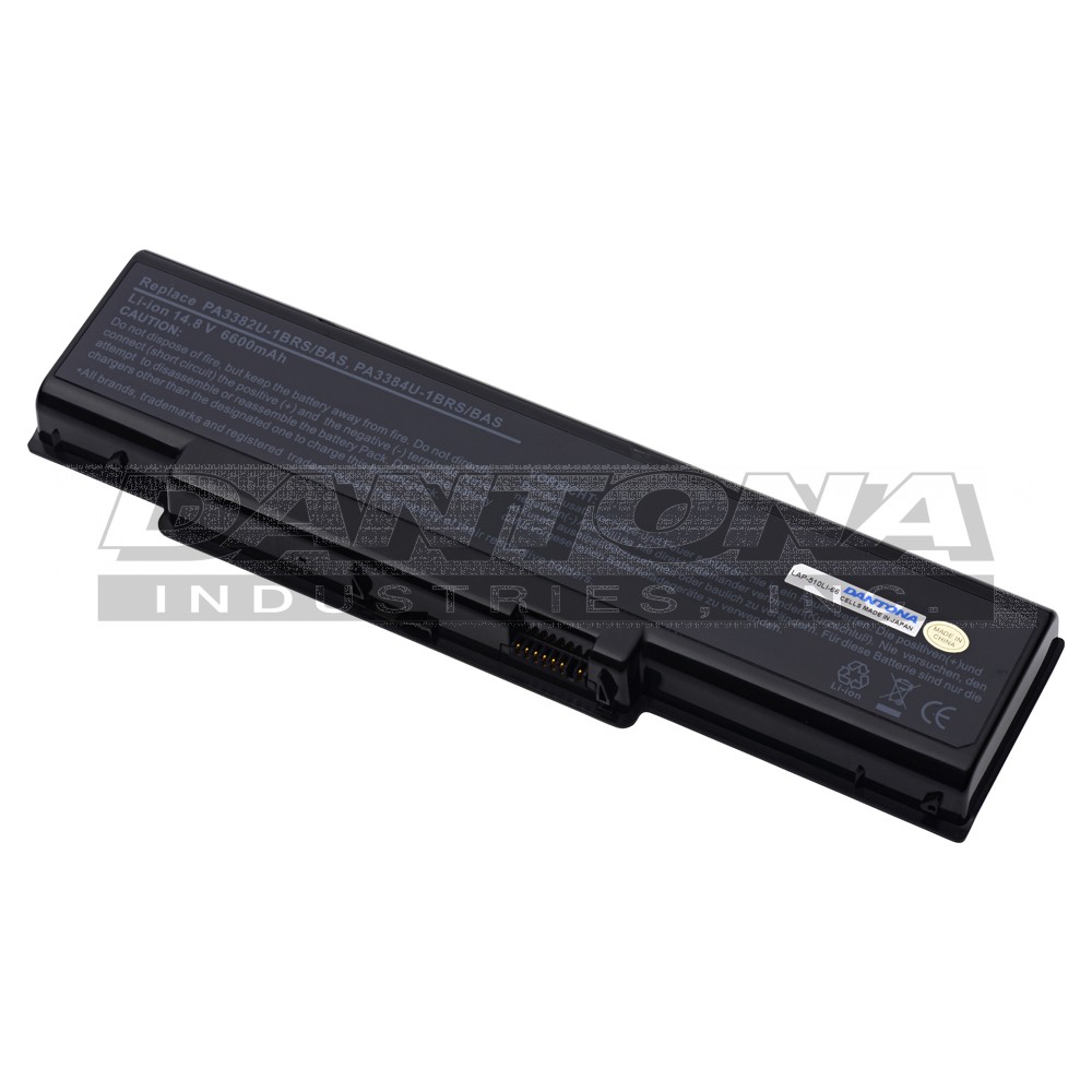 Toshiba PA3382U-1BRS Laptop Replacement Battery 6600mAh