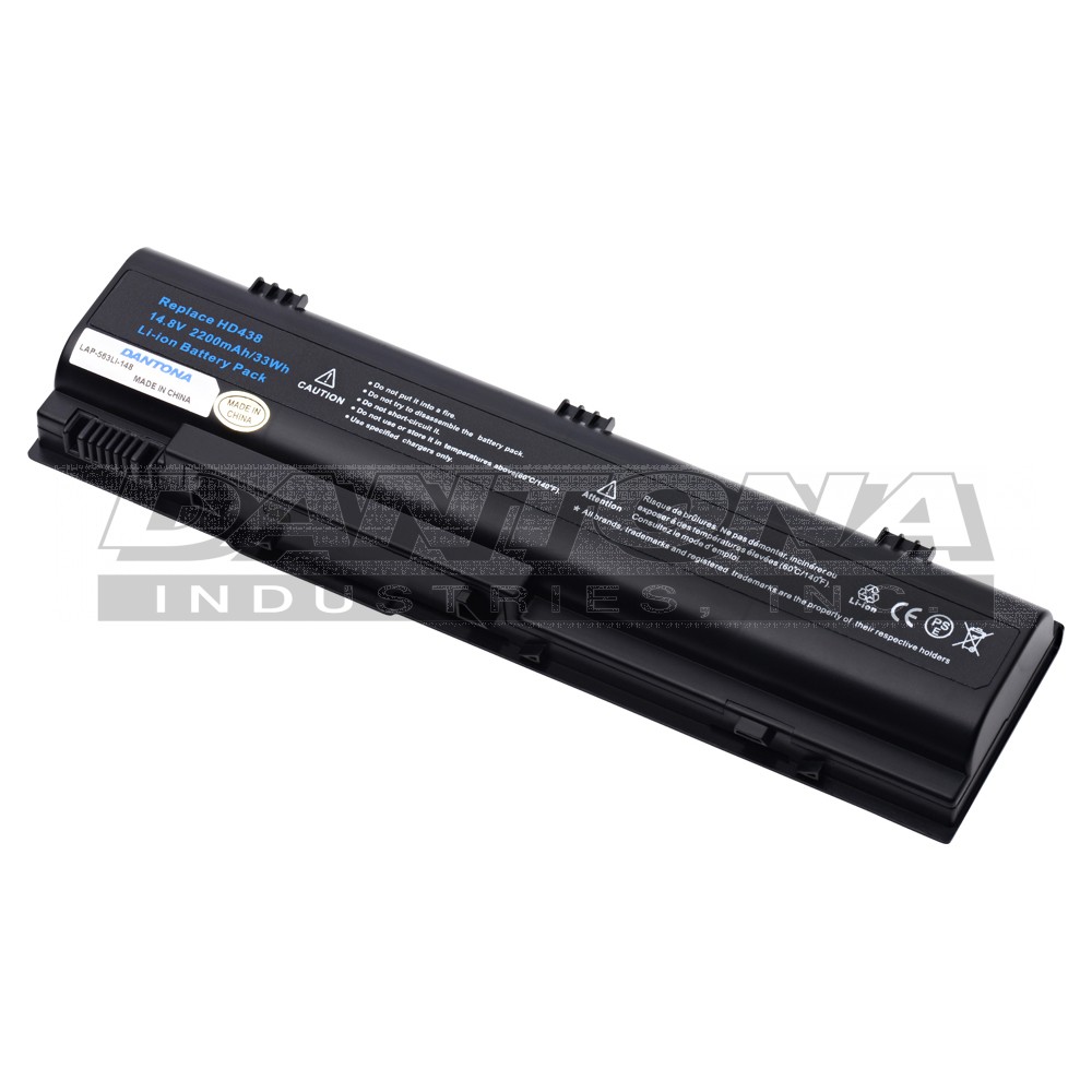 DELL 312-0365 312-0366 Replacement Battery 14.8V 2300mAh