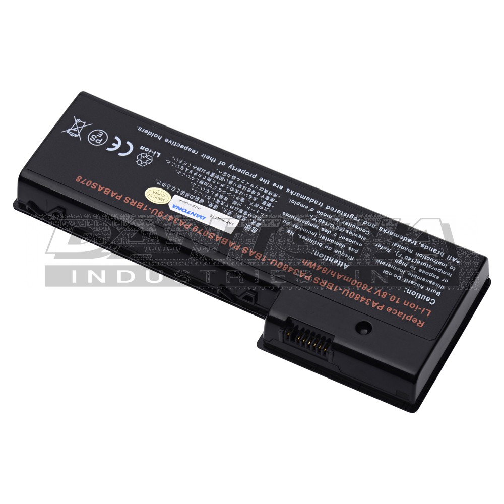 Toshiba PA3479U-1BRS Laptop Replacement Battery 7800mAh