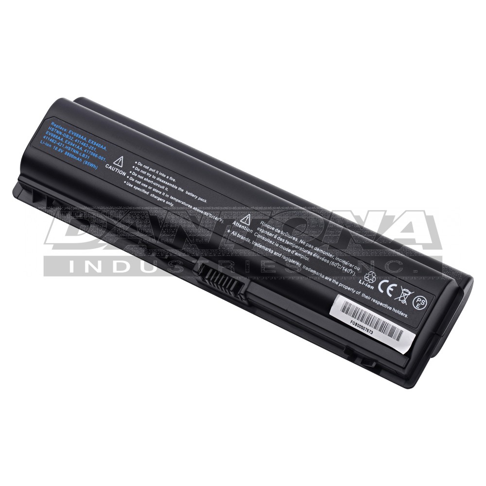 Compaq 411462-121 Laptop Replacement Battery 10.8V 8800mAh