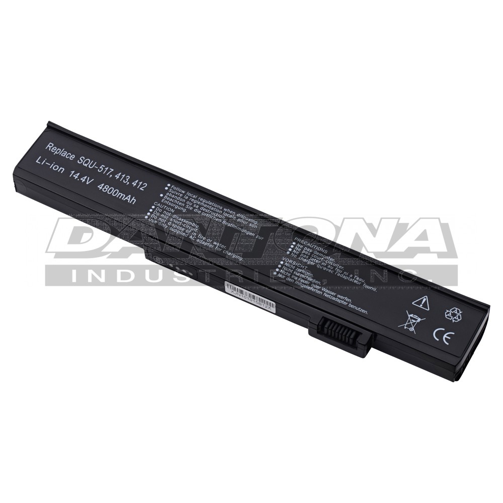 Gateway 4UR-18650-2-QC-MA1 Replacement Battery 14.8V 4800mAh
