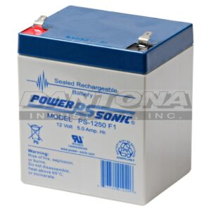 NSN 6140-00-502-6262 PS-1242 PS-1250 Battery Replacement Battery 12V 5000mAh