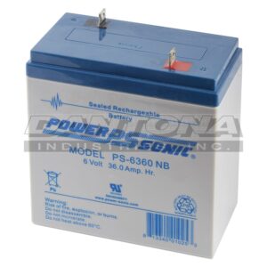 Chloride 1000010076 1000010079 12-554 12-568 Replacement Battery 6V 36000mAh