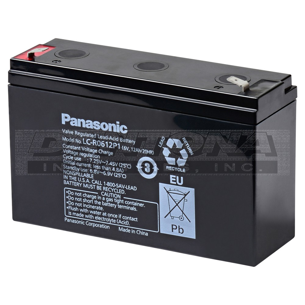 LEAD-6V-12P-250 - Dantona Batteries