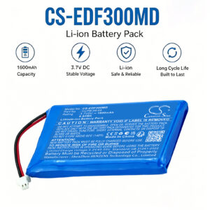 1600mAh Replacement Battery for EDAN FTS-3 Fetal Telemetry,  FTS-6 Fetal Telemetry