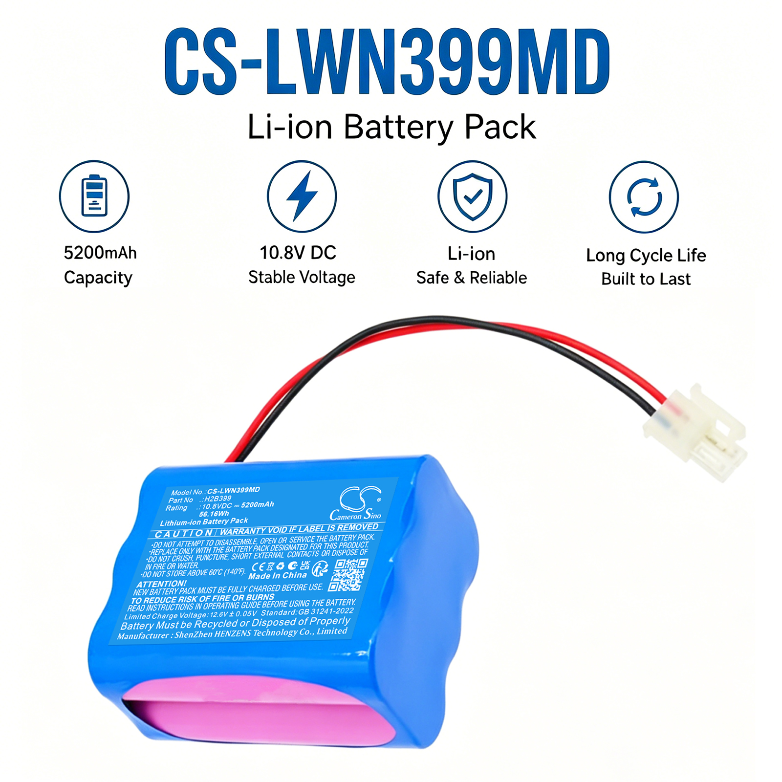 LÖWENSTEIN CPAP AKKU Lowenstein Leoni Plus 0217747 Replacement Battery