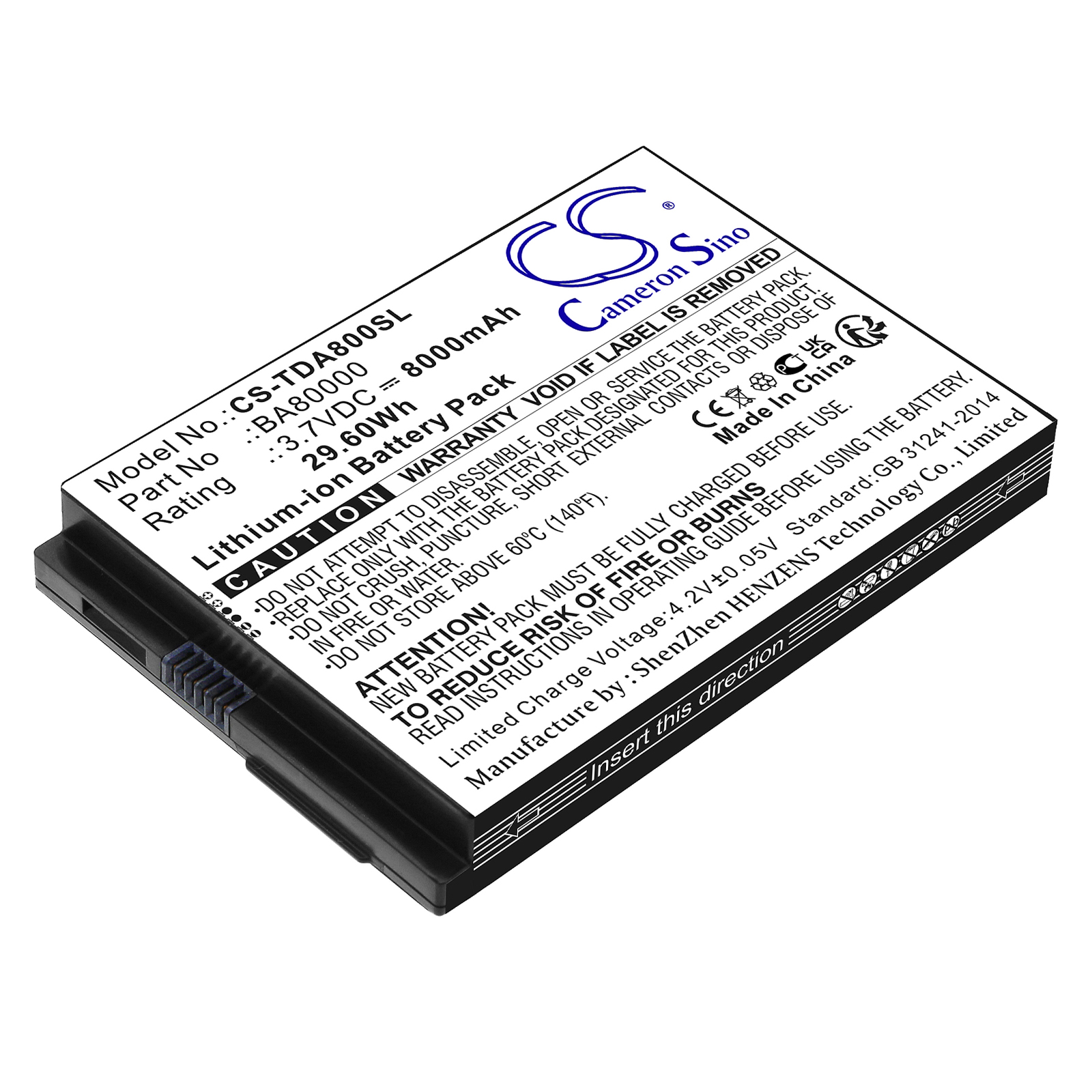 Flytech PB63D31 Tablet Replacement Battery 8000mAh