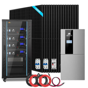 Hybrid Solar Kit 11.4KW 48V Split Phase 20.48KWH/51.2KWH Lithium Battery 450 Watt Solar Panel (Optional) SGH-11N2E/ SGH-11N5E