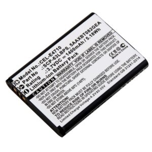 Kyocera 5AAXBT082GEA Dura XV+ DuraXA DuraXE Replacement Battery 3.7V 1400mAh