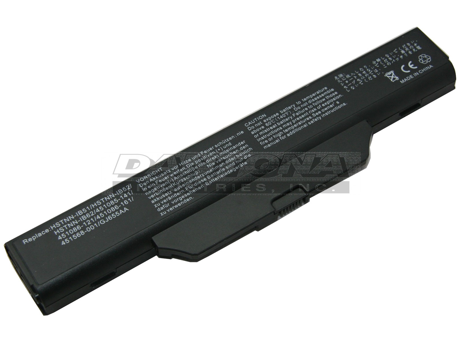 Compaq 451085-121 Laptop Replacement Battery 10.8V 4400mAh