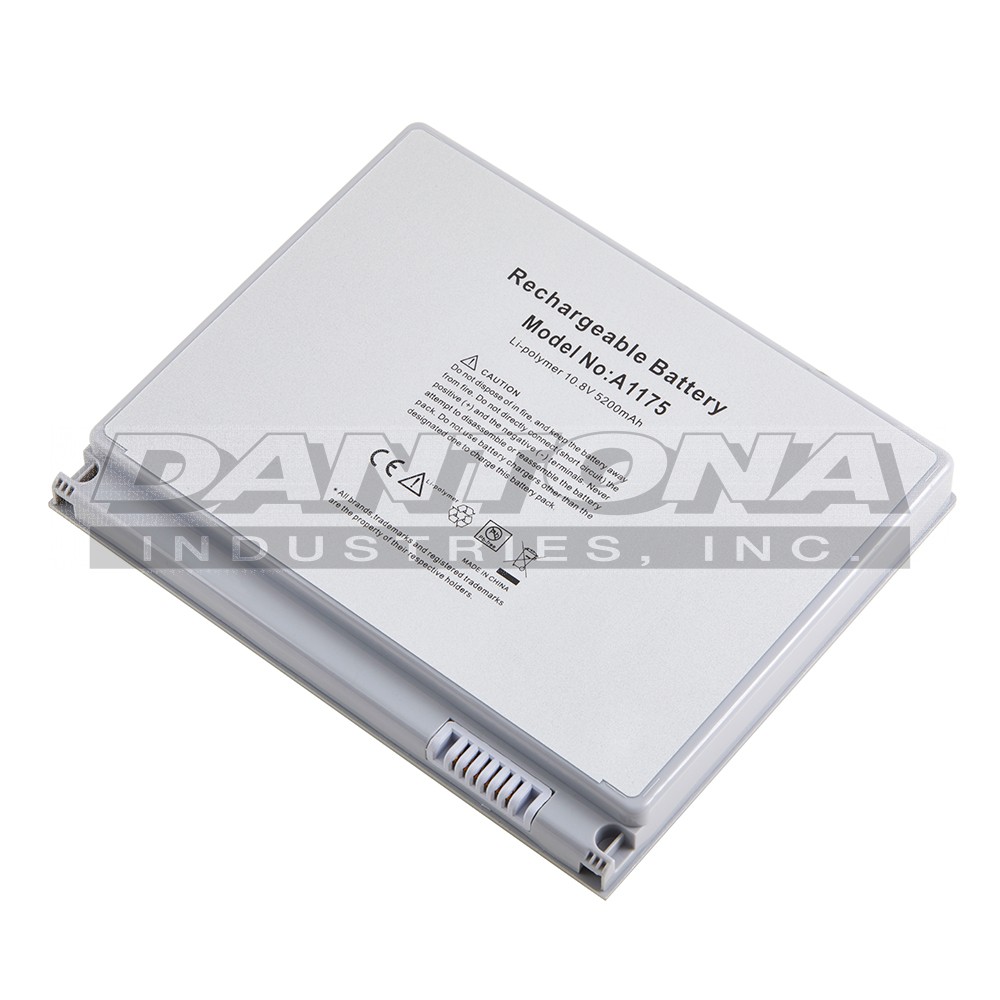 Apple A1175 Laptop Replacement Battery 10.8V 5200mAh