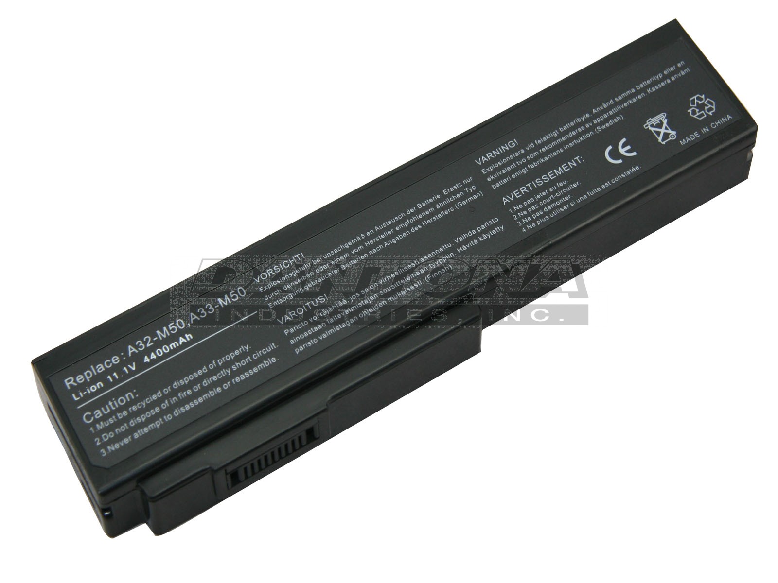 Asus 07G016C71875 Laptop Replacement Battery 11.1V 4400mAh