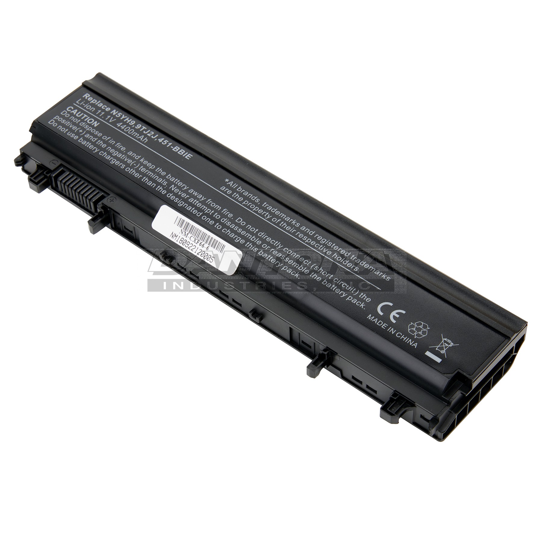 451-BBJB Toshiba 0K8HC 1N9C0 3K7J7 Replacement Battery