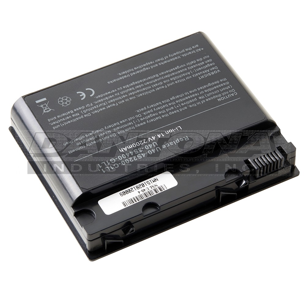 Uniwill 1015 1315 Laptop Replacement Battery 14.4V 2200mAh