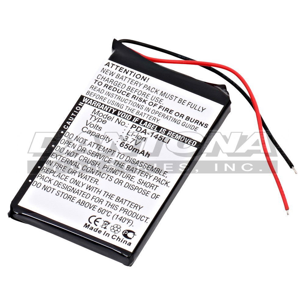 Interstate LIT0242 Palm M150 Replacement Battery 3.7V 650mAh