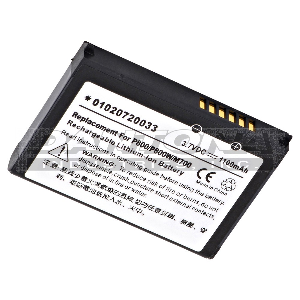 Dopod Artemis 160 Cell Phone Replacement Battery 1000mAh