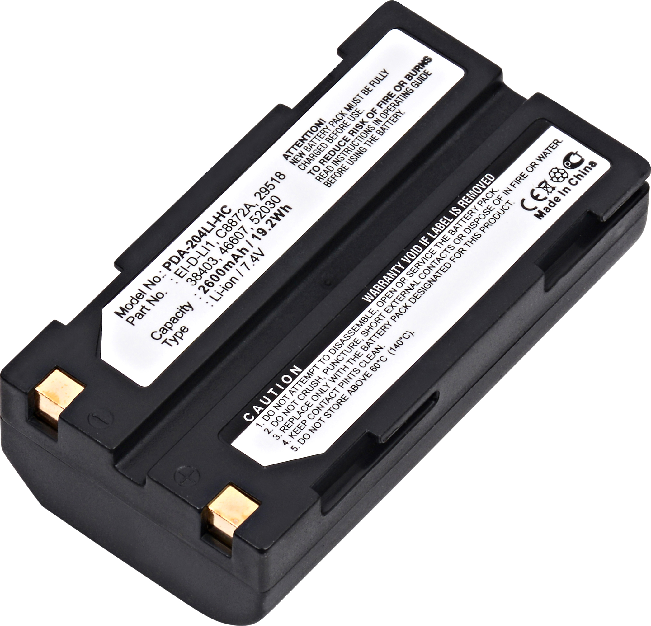 HP PHOTOSMART R817 BATTERY 637301-003 HP (Hewlett-Packard) 38403 Replacement Battery