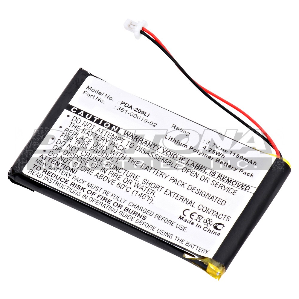Garmin 010-00455-00 GPS Replacement Battery 3.7V 1500mAh