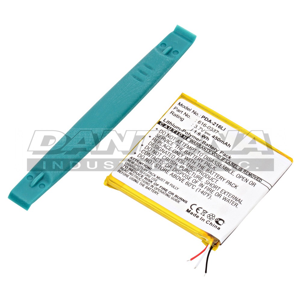 Apple 616-0311 616-0333 Replacement Battery 3.7V 450mAh