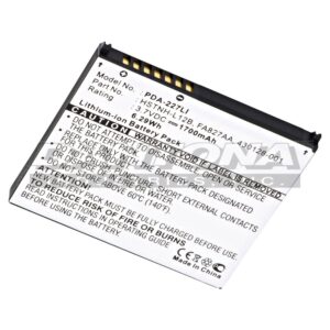 Compaq 430128-001 PDA Replacement Battery 3.7V 1700mAh