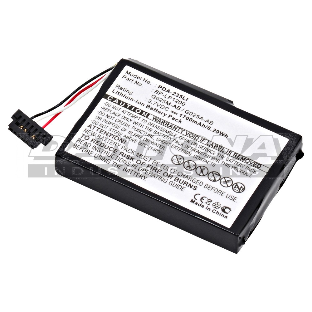 Mitac 11-D00001U 11-D0001MX Replacement Battery 3.7V 1700mAh