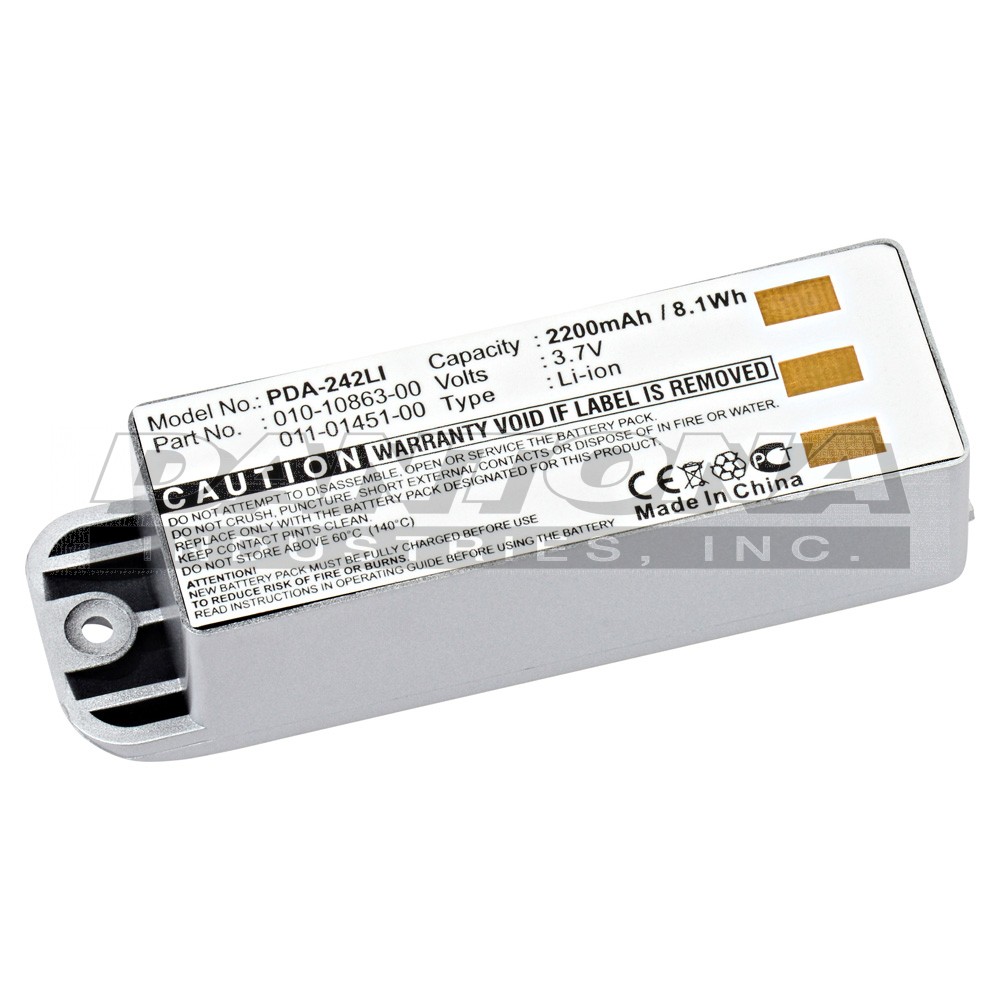Garmin 010-10863-00 GPS Replacement Battery 3.7V 2200mAh