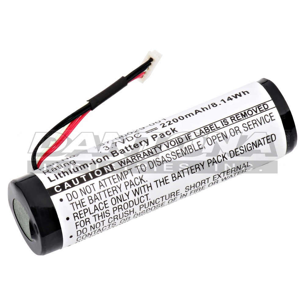Interstate 37-00029-001 GPS Replacement Battery 3.7V 2200mAh